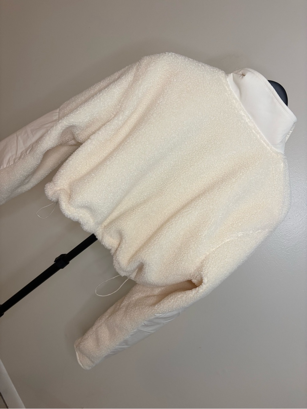 SKIMS Teddy Jacket Cropped Cream Sherpa Zip-Up Jacket❤️❤️❤️❤️ - Picture 5 of 10